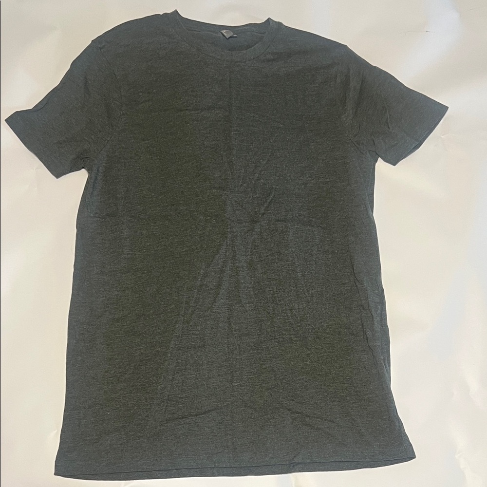 ASOS Dark Heather Gray Short Sleeve Crew T-Shirt